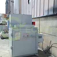 Chamber oven powder coatingpyrolysiscleaning