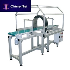Tunnel demagnetizer 16.05for workpiecesconveyor beltautomatic