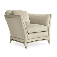 Traditional armchair BEND THE RULESvelvetwoodencushion