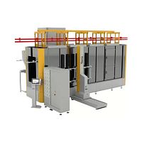Powder enamel coating booth MRS