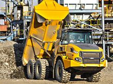 Articulated dump truck B18Ecombustion enginemining and quarrying