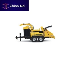 Trailer-mount wood chipper AX19