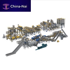 Water washing system TL1500-04automaticfor the recycling industryfor PET bottles
