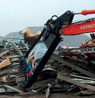 Hydraulic demolition shears SH Seriesfor excavators