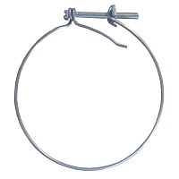 Screw hose clamp for electrical sheathair ductflexible