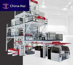 Blown film extrusion line HEPTAFOlL® for thermoplastics7-layerfor food film