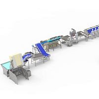 Trout processing line for salmonfor herringfor mackerel