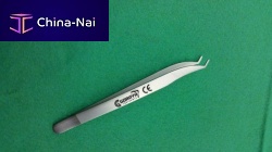 Diagnostic dental tweezers GI-330curved