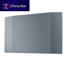 Wall-mounted sound-absorbing panel SB220fabricpolyester fibermetal