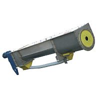 Stationary waste compactor WASTECOM CPS screw