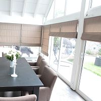 Roman blinds BATEAU DCO+for windowcanvasmotorized