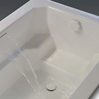 Bathtub drain with overflow
