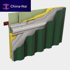 Fire-resistant plasterboard FIREWALLinsulatedaluminumwall-mounted
