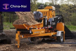 Double-shaft shredder 1425for woodcompact