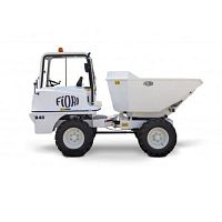 Rear unloading dump truck D 40rubber-tireddieselfor construction