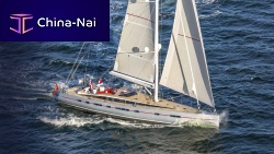 Ocean cruising sailing yacht BELLKARA YCC91with open transom