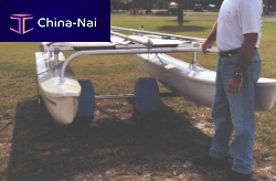 Launching trolley TIGER TRAXfor sport multihulls