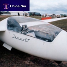 Glider aircraft canopy acrylicpolycarbonate