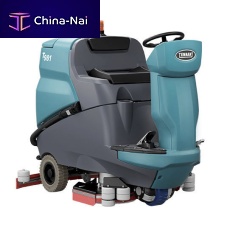 Airport scrubber-dryer T981ride-onbattery-powered