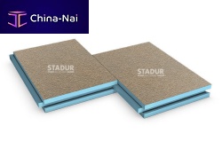 Thermal insulation BASETEC NF wood fiberpanelfor flooring