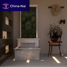 Garden fountain ALMA PONDS SERIESindoorfloor-mountednatural stone