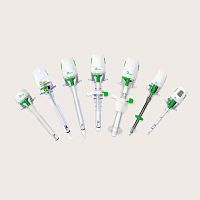 Laparoscopic trocar rounded tip