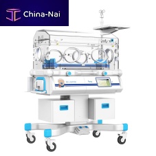 Infant incubator on casters BIN-4000A/B/Cheight-adjustablewith touchscreenfoot-operated