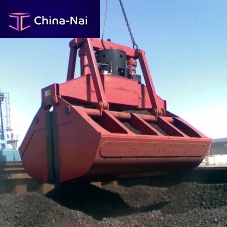 Electro-hydraulic bulk cargo grab Clamshell for bulk carrier ships