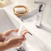Washbasin mixer tap 73341000countertopthermostaticmetal