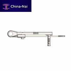 Ratchet dental implant wrench Squeeze-releasetorquefor dental implants