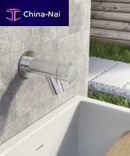 Drinking fountain single tap SPRING : W10.Lwall-mountedstainless steel 316Lgarden