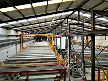 Automatic anodizing plant