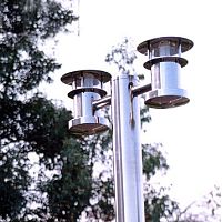 Urban lamp post CITYcontemporarymetalLED