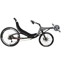 Crank-propelled recumbent bicycle Musesadultblack