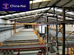 Automatic anodizing plant