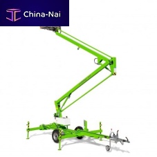Trailer-mounted articulated boom lift Nifty 120 dieselbattery-poweredhydraulic