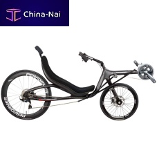 Crank-propelled recumbent bicycle Musesadultblack