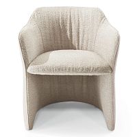 Contemporary chair Karinaindoorfabricleather