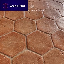 Indoor hexagonal tile COTTO ROSATO TOSCANO ANTICO BUTTEROliving roomkitchenfloor