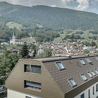 Interlocking roof tile R.16flatlargealuminum