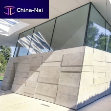 Limestone stone slab DIETFURTER SEIDENGRAU for floorfor facadewall-mounted