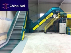 Roller conveyor chainhorizontalreclining