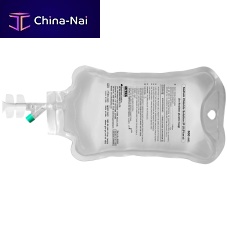 Parenteral solution infusion bag polyvinyl chloride