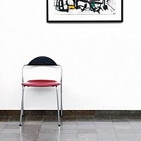 Contemporary chair VICO UNO indoorbeechoak