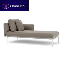 Contemporary daybed Layout Sunbrella®stainless steelstainless steel base