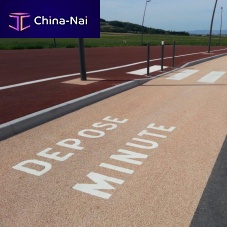 Resin flooring INDASROCfor outdoor usefor public spacecast