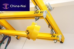 Pillar jib crane wall-mountedmodularfor welding