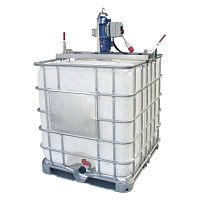 Turbine mixer IBC seriesbatchsolid/liquidstainless steel
