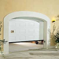Sectional garage door STONEaluminumautomatic