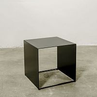 Contemporary stool FUN HOUSEironwith storage compartmentmodular